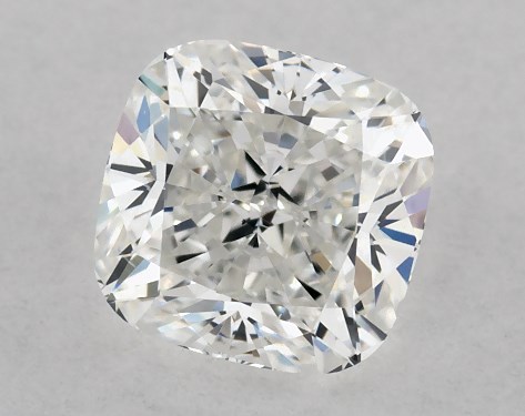 GIA 0.50 Carat H-VS2 Ideal Cut Cushion Modified Diamond